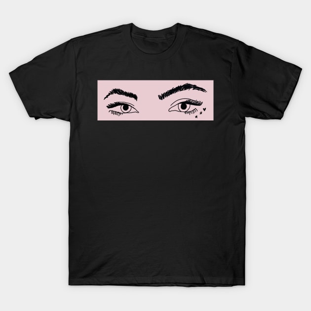 Starry Eyes T-Shirt by lolosenese